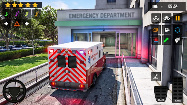 Ambulance Game Simulator screenshot