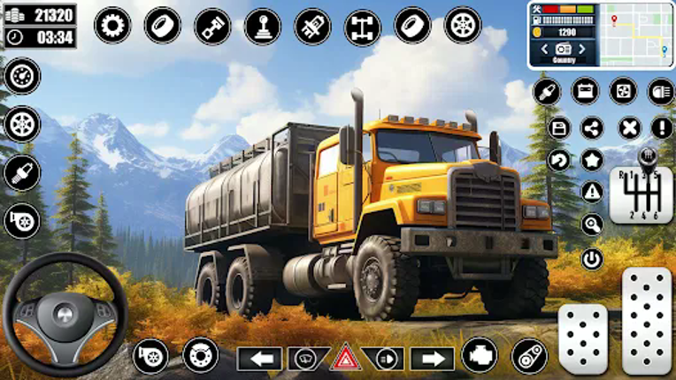 Cargo Truck Driver Truck Games screenshot