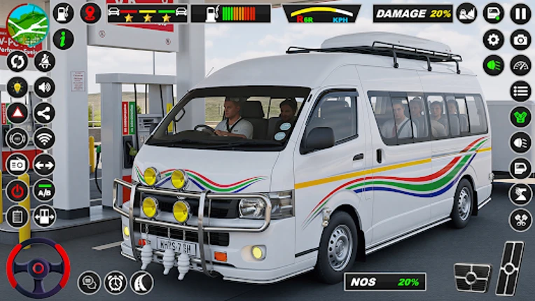 Mini Coach Bus Game Van Game screenshot