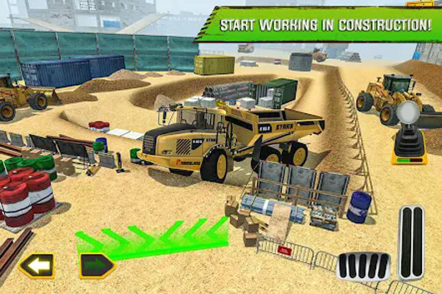 Construction Site Truck Driver screenshot