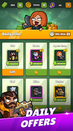 Merge Mercs: Tower Defense TD screenshot