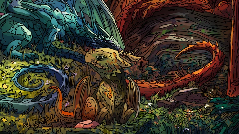 100 Dragon Cats Image
