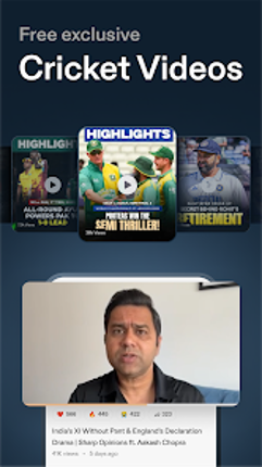 CREX - Just Cricket screenshot