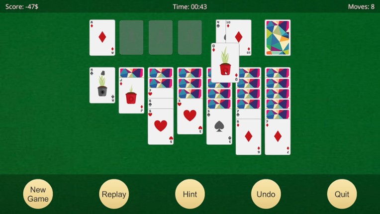 Klondike Solitaire Pro screenshot