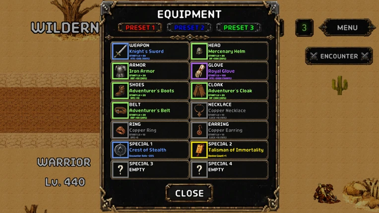 Lv Down RPG Image