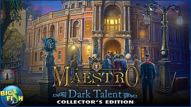 Maestro: Dark Talent - A Musical Hidden Object Game Image