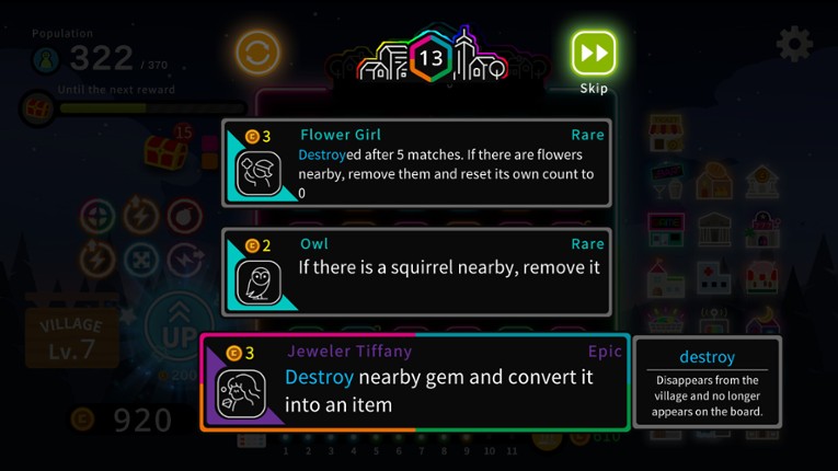 Neon Village screenshot