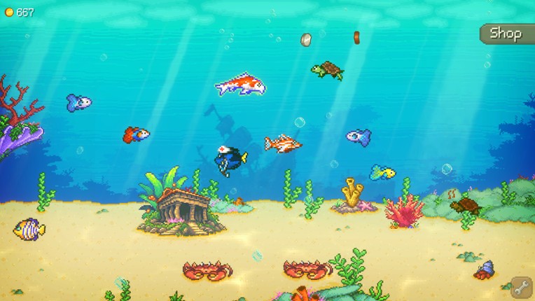 Pixel Aquarium Image