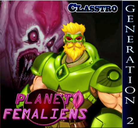 Planet Femaliens (classtro G2 game) Game Cover