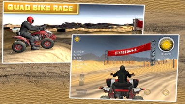 Quad Bike Race - Desert Offroad Image