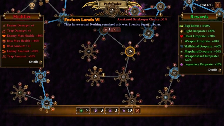 Striving for Light screenshot