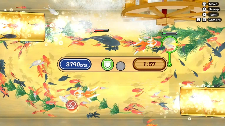 Super Goldfish Scooping Image