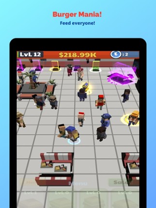Burger Mania! - Idle Tycoon screenshot