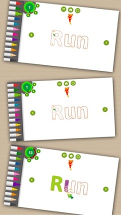 Calligraphy &amp;  Alphabet ABC screenshot