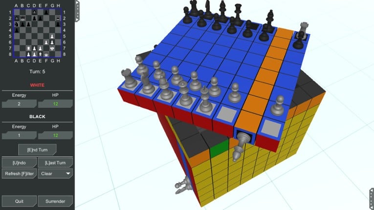 Chess Cubed screenshot