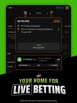 DraftKings Sportsbook & Casino screenshot
