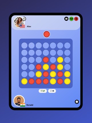 Four in a Row - Connect Lines screenshot