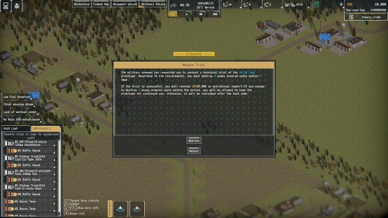 Frontline Logistics: Isarian Warfare screenshot