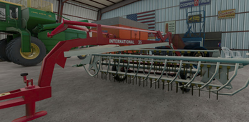 FS25 International Harvester 35 Side Delivery Rake screenshot