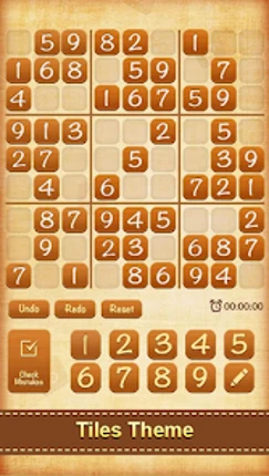 Sudoku Numbers Puzzle Image
