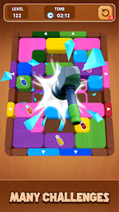 Wood Escape: Color Block Image