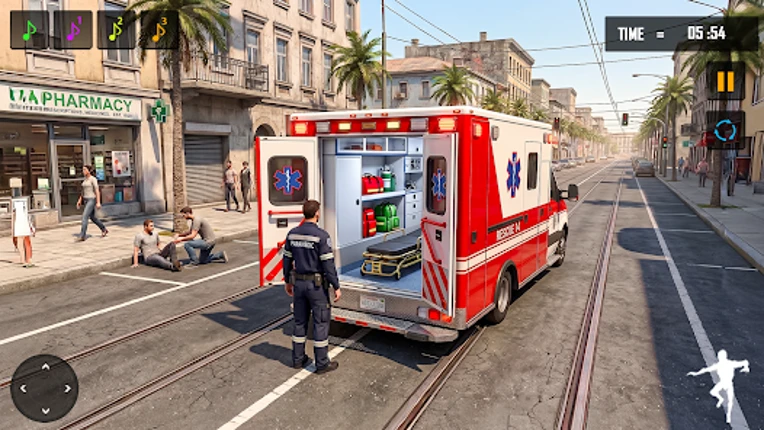 Ambulance Game Simulator screenshot