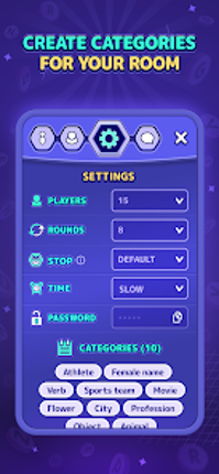 StopotS - The Categories Game screenshot