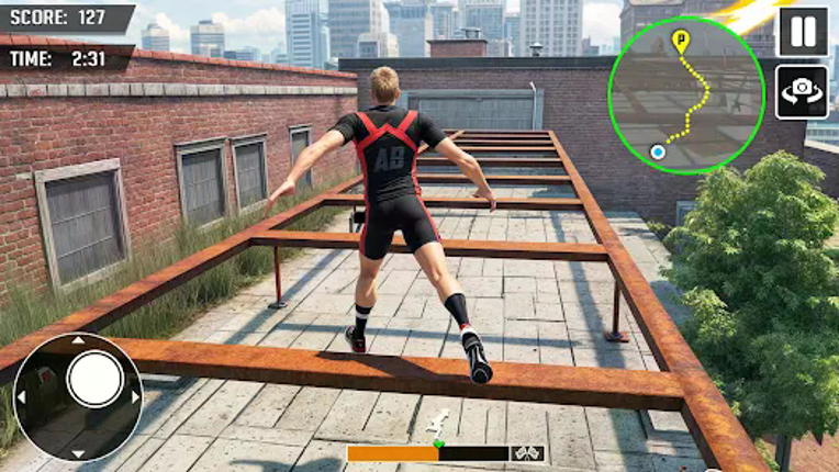 Going Up Parkour Only Rooftop screenshot