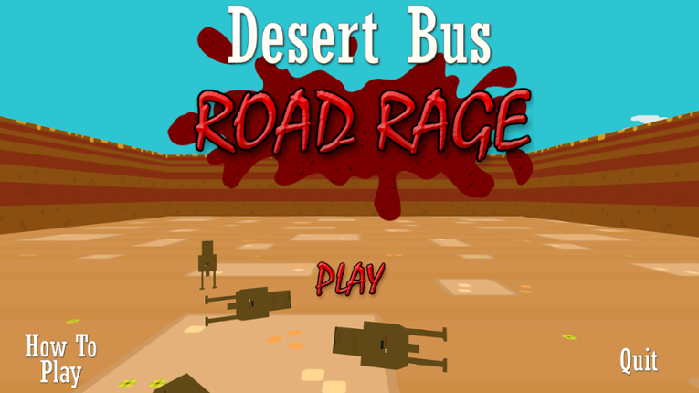 Desert Bus: Road Rage Game Cover