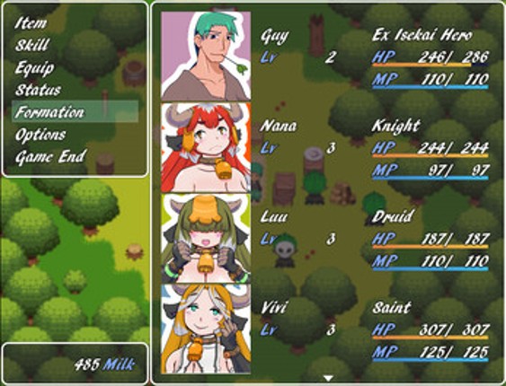 Milky Monogatari screenshot