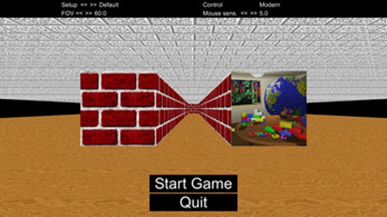 Windows 3D Maze Screensaver Game screenshot