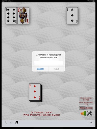 Golf Royal Solitaire Image