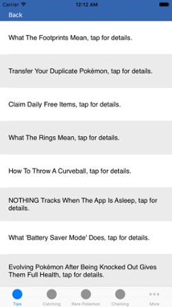 Guide for Pokémon GO - Hints, Tips, Tricks & Video's screenshot