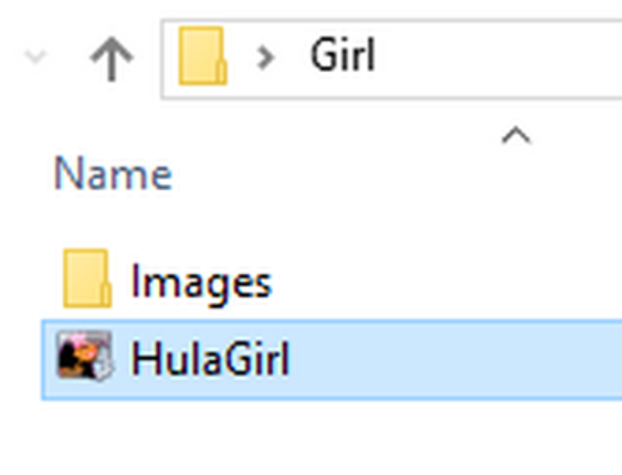 Hula Dancing Girl screenshot