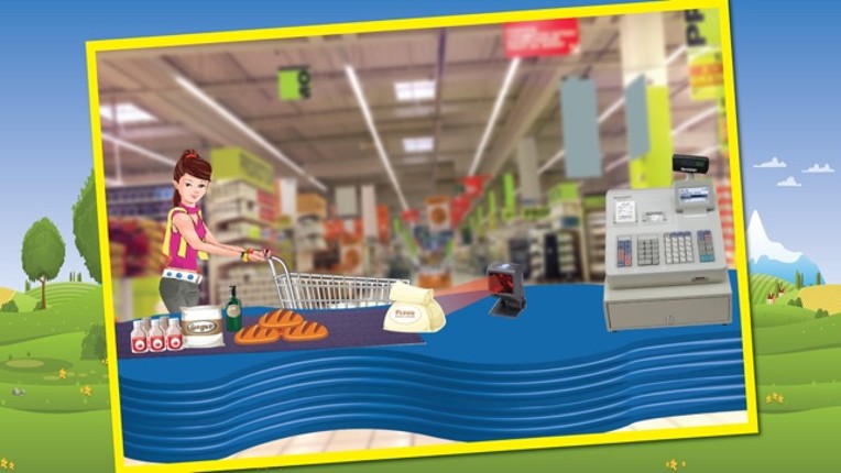 Supermarket boy food shopping - A crazy market cleanup & grocery shop game screenshot