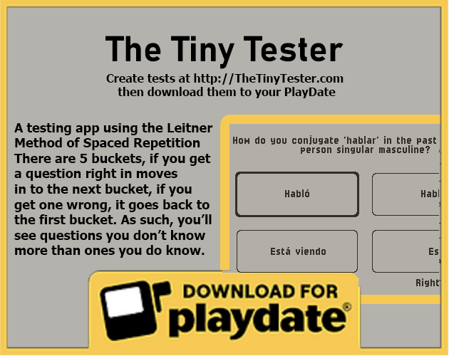 Games like The Tiny Tester - PlayDate