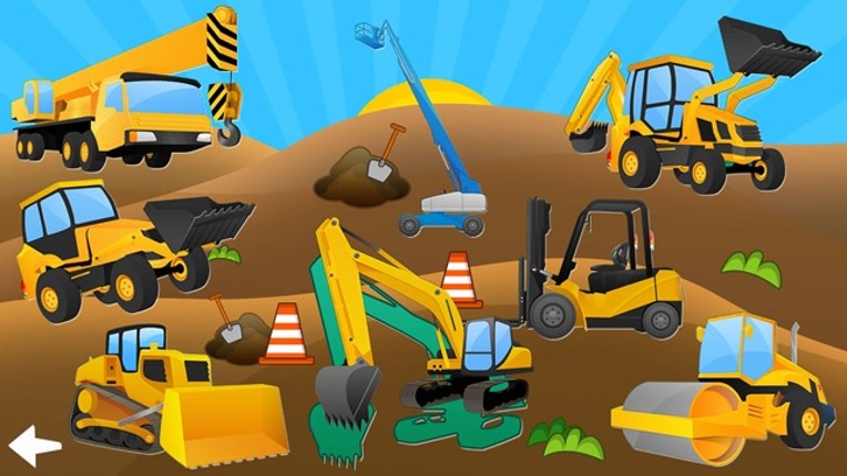 Trucks and Diggers Puzzles Games For Boys Lite Image