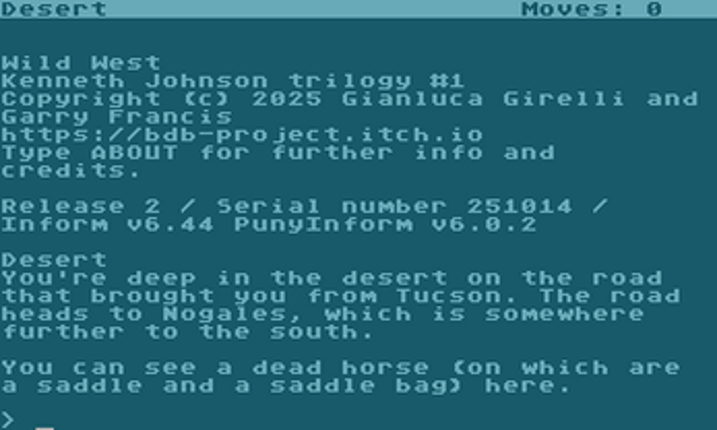 Wild West screenshot