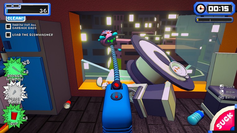 ACUVAC: A Suck and Blow Adventure screenshot