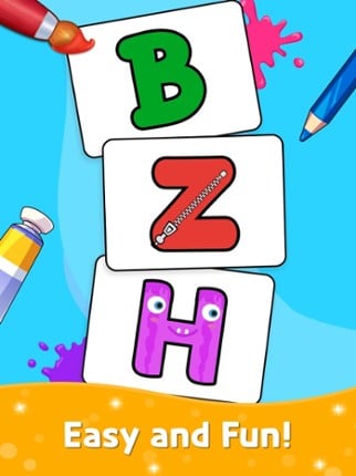 Alphabet Coloring ASMR Paint Image