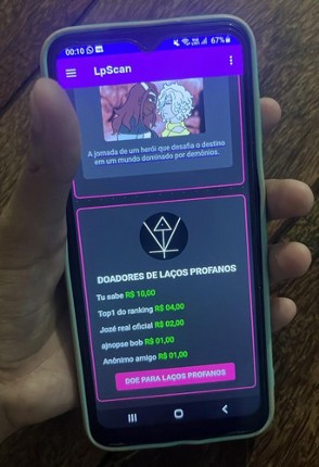 App da Scan de laços profanos Image