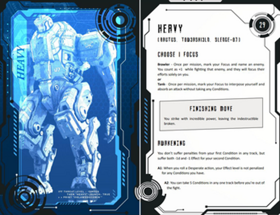 DISASTER/WING - Space Mecha Forged in the Dark screenshot