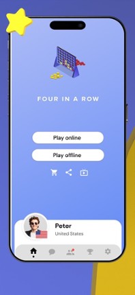 Four in a Row - Connect Lines screenshot