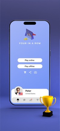 Four in a Row - Connect Lines screenshot