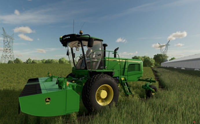 FS22 2020 John Deere W235 and W260 Swather screenshot