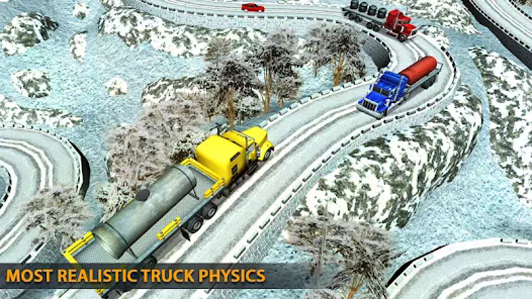 Truck Driving Uphill Simulator Image
