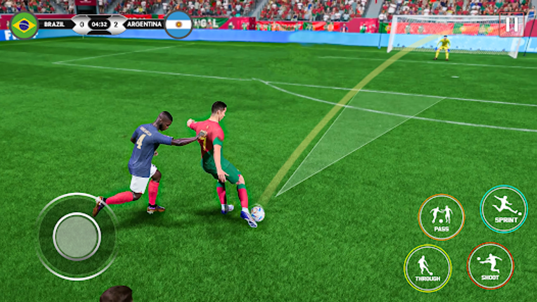 Football Games 2024: Real Goal screenshot
