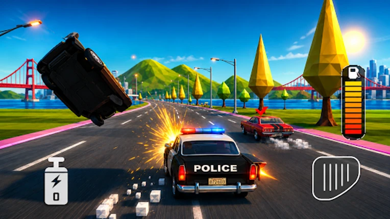 Retro Race Car Racing screenshot