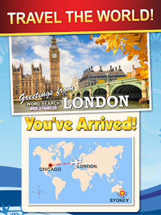 Word Search World Traveler screenshot