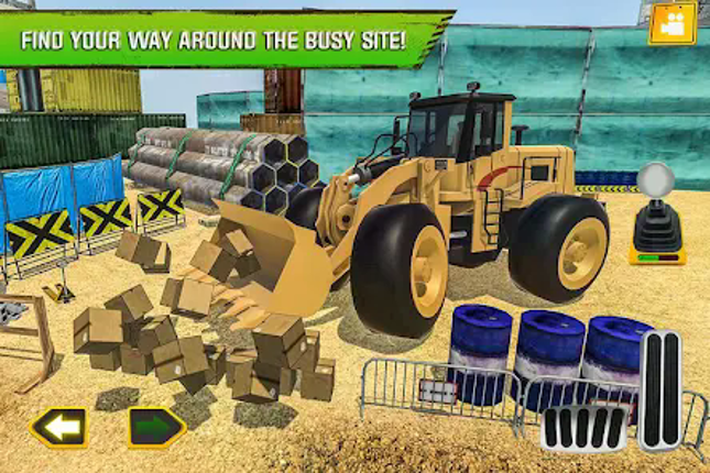 Construction Site Truck Driver screenshot